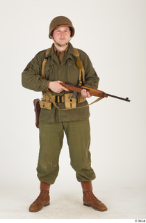 U.S.Army uniform World War II. - Technical Corporal - poses…